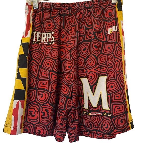 UMD University of Maryland College Park Fit 2 Win Athletic Shorts, Small - Picture 1 of 1